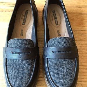 Clarks Penny loafers